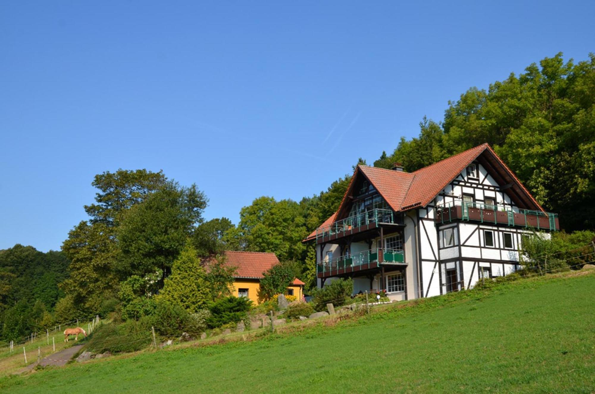 Ferienhaus Abtsroda Buitenkant foto