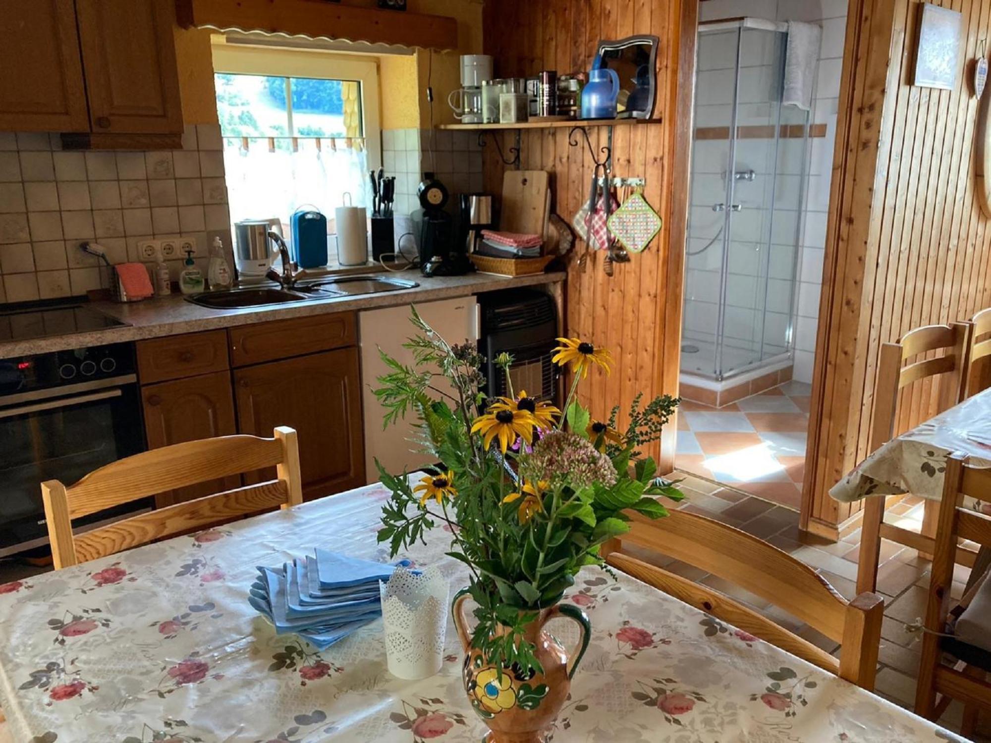 Ferienhaus Abtsroda Buitenkant foto